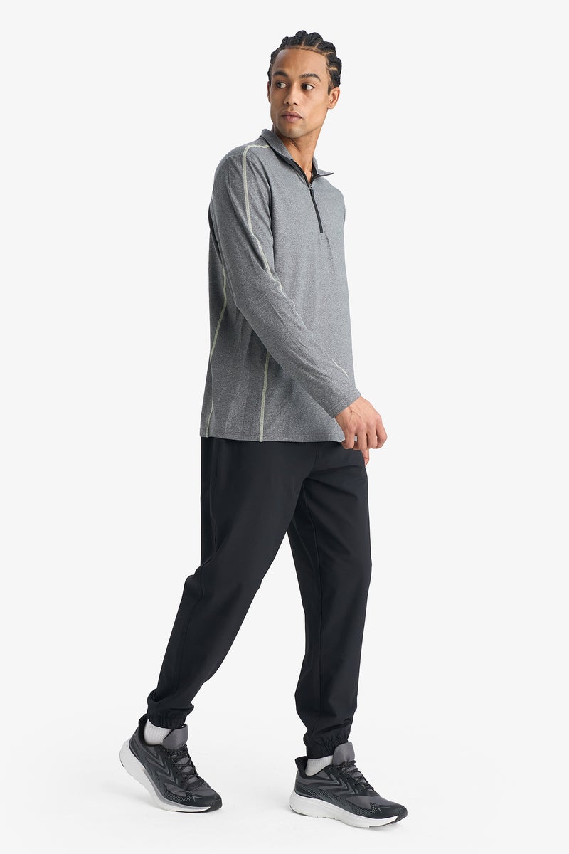 DeFacto Black Man Slim Fit Woven Joggers Casual - Image 1